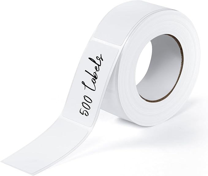 BLISKO Removable Freezer Labels 500pcs 1x2 Inch