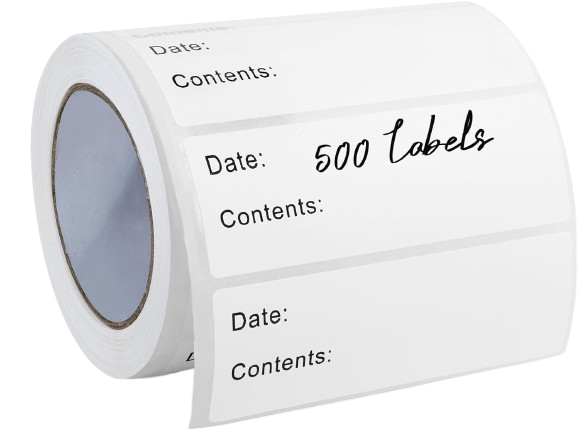 500 Pcs Freezer Labels